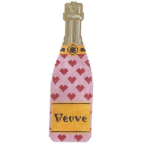 Veuve - Valentines Champagne Painted Canvas C'ate La Vie 