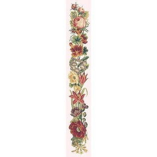 Victorian Bell Pull Needlepoint Kit Kits Elizabeth Bradley Design Cream 
