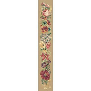 Victorian Bell Pull Needlepoint Kit Kits Elizabeth Bradley Design Sand 
