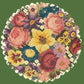 Victorian Posy Needlepoint Kit Kits Elizabeth Bradley Design Dark Green 