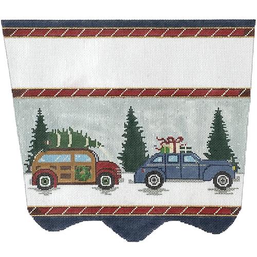 Vintage Car Cuff Painted Canvas The Meredith Collection 