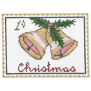 Vintage Stamp Collection   Bells Painted Canvas The Plum Stitchery 
