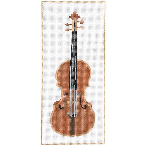 Violin Rectangle Painted Canvas Raymond Crawford Designs 