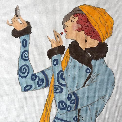 Vivian Painted Canvas The Meredith Collection  - 1