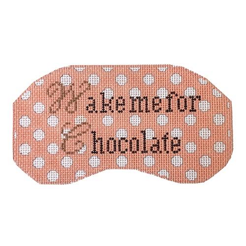 Wake Me for Chocolate Painted Canvas Patricia Sone  - 1