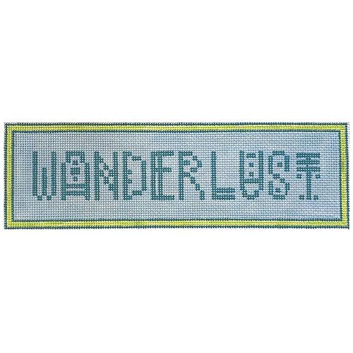Wanderlust on 13 mesh Painted Canvas Thorn Alexander  - 1