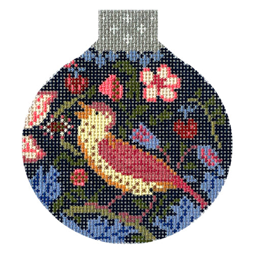 Warbler Accomplice Reflection Painted Canvas Whimsy & Grace - 1