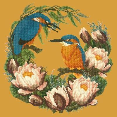 Water Lilies Needlepoint Kit Kits Elizabeth Bradley Design Yellow 
