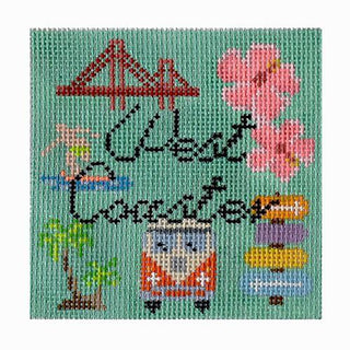 West Coaster Painted Canvas Kirk & Bradley 
