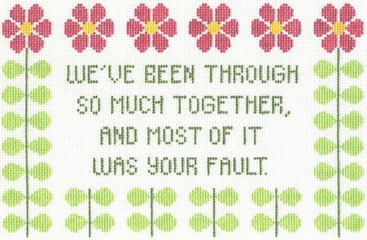 We've Been Through Painted Canvas Cooper Oaks Design 