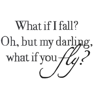 What if I fall… Painted Canvas Colors of Praise 
