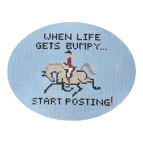 When Life Gets Bumpy Painted Canvas PIP & Roo 
