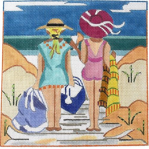 Where's Our Spot Painted Canvas Julie Mar Needlepoint Designs  - 1