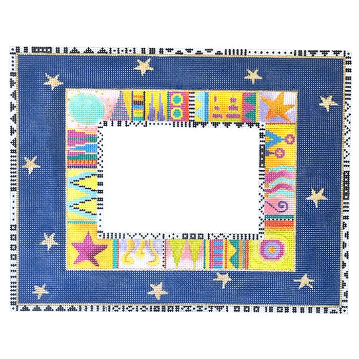 Whimsy Starry Night Painted Canvas Colors of Praise  - 1