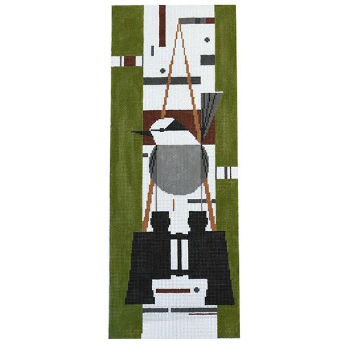 Who's Watching Whom on 13 Painted Canvas Charley Harper  - 1