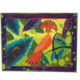 Why Fit In? on 18 Painted Canvas Zecca 
