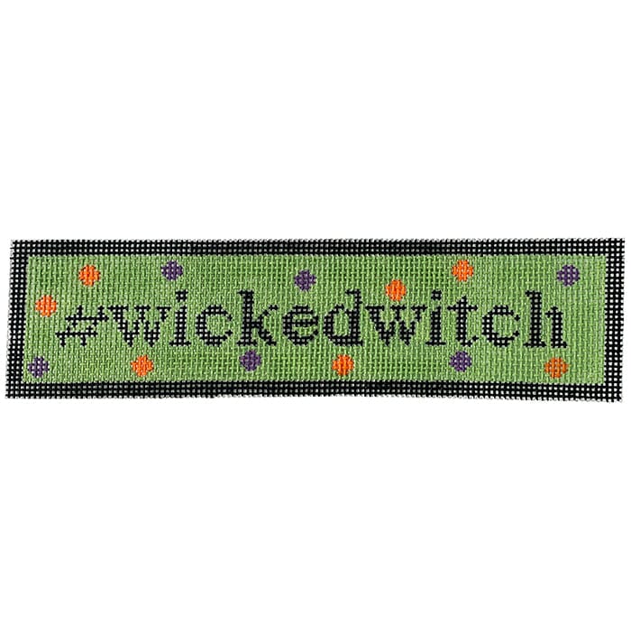 #wickedwitch Painted Canvas Kristine Kingston 
