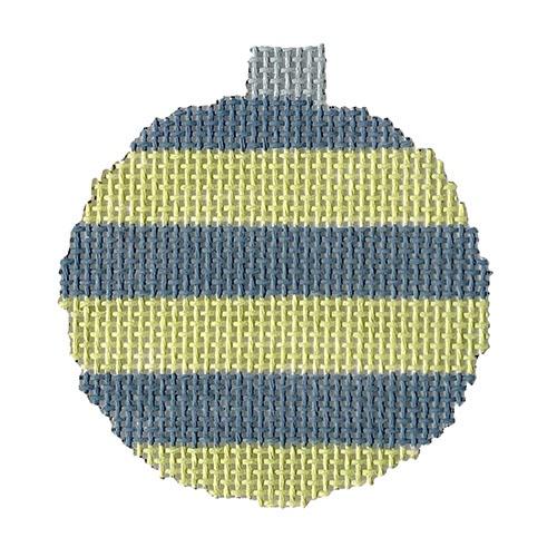 Wide Striped Bauble Painted Canvas Pippin 