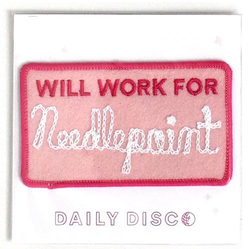 Will Work For Needlepoint Patch Accessories Morgan Julia Designs 