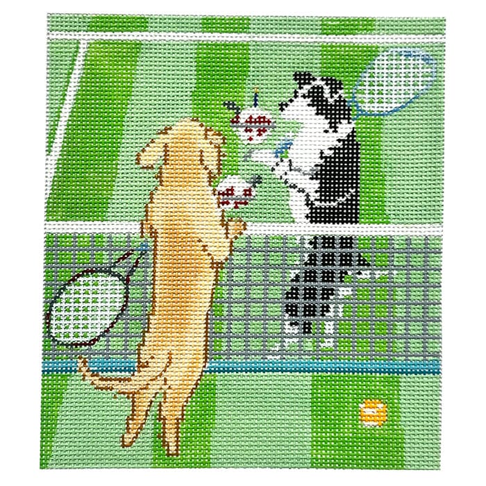 Wimbledon Painted Canvas CBK Needlepoint Collections 