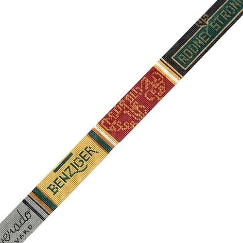 Wine Labels Belt Painted Canvas The Meredith Collection  - 1