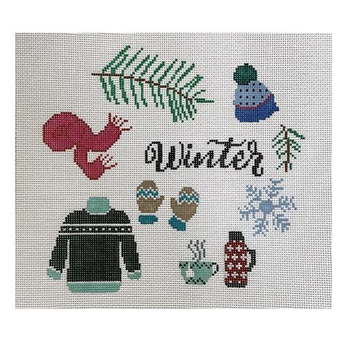 Winter Painted Canvas Hello Tess  - 1