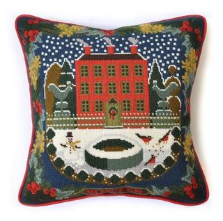 Winter Sampler Needlepoint Kit Kits Elizabeth Bradley Design 
