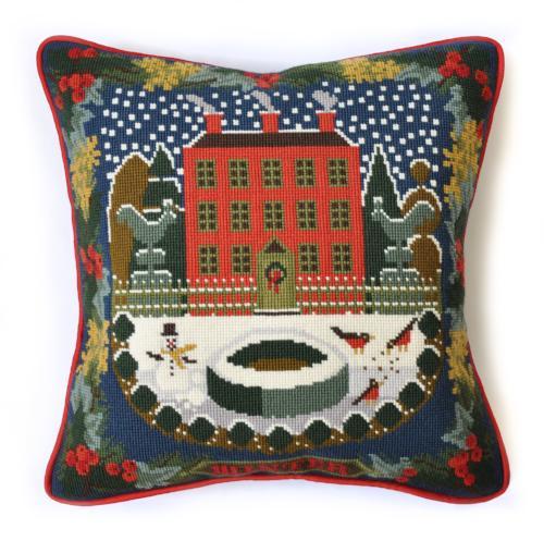 Winter Sampler Needlepoint Kit Kits Elizabeth Bradley Design 
