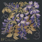 Wisteria Needlepoint Kit Kits Elizabeth Bradley Design Black 