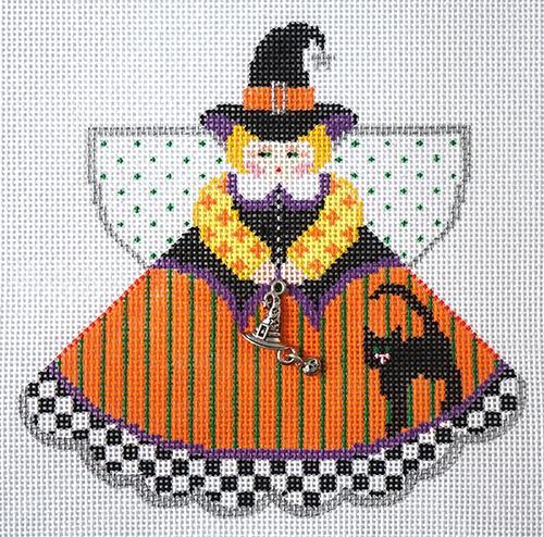 Witch Angel Painted Canvas Painted Pony Designs  - 1