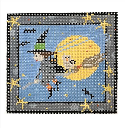 Witch Painted Canvas Pippin  - 1