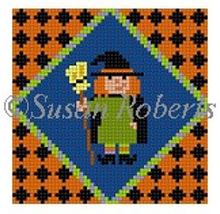 Witch Painted Canvas Susan Roberts Needlepoint Designs Inc. 
