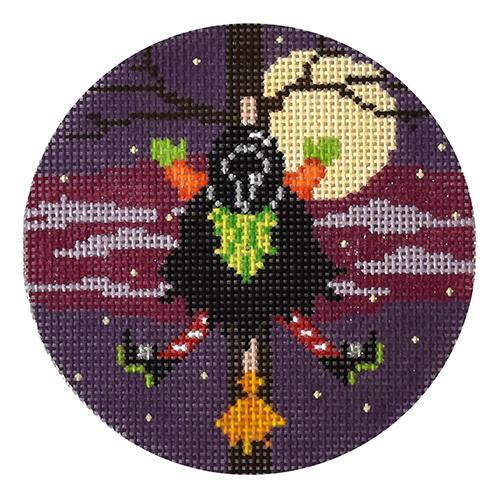 Witch Splat Painted Canvas The Meredith Collection  - 1