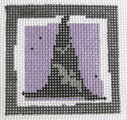Witch's Hat (purple) Painted Canvas Pippin 