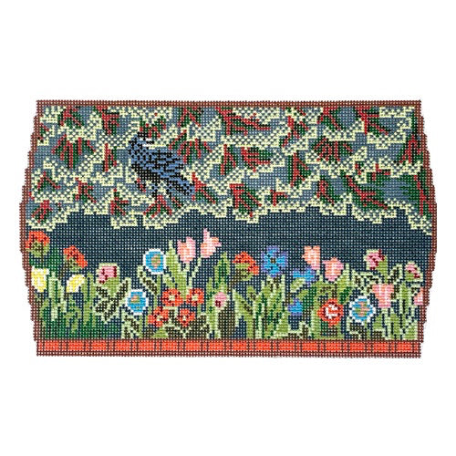 Wm's Woodland Friends Needle Case Painted Canvas Whimsy & Grace