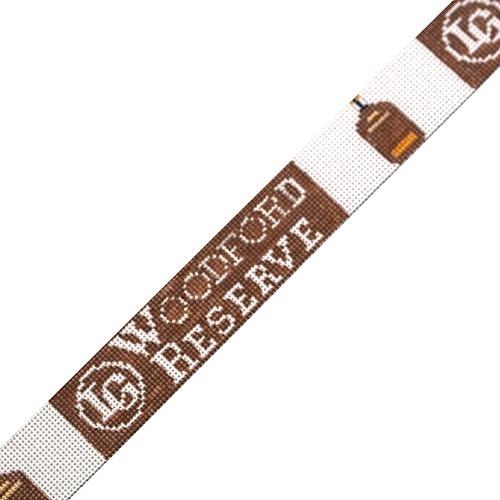 Woodford Reserve Label and Bottle Belt Painted Canvas The Meredith Collection  - 1