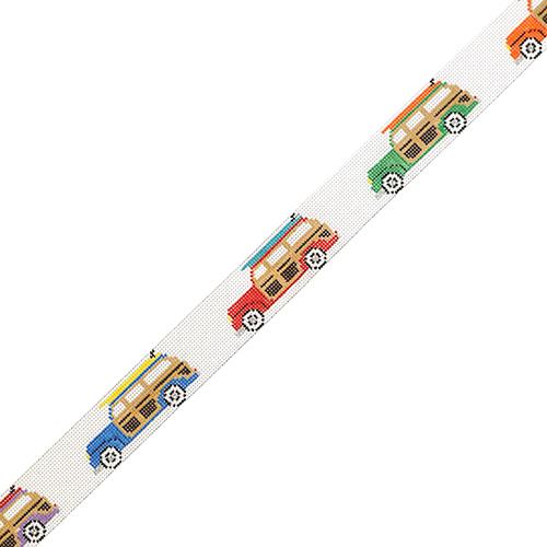 Woodies Belt Painted Canvas The Meredith Collection  - 1