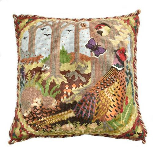 Woodland Needlepoint Kit Kits Elizabeth Bradley Design 