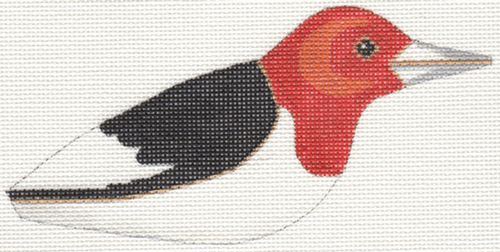Woodpecker Painted Canvas Labors of Love Needlepoint  - 1