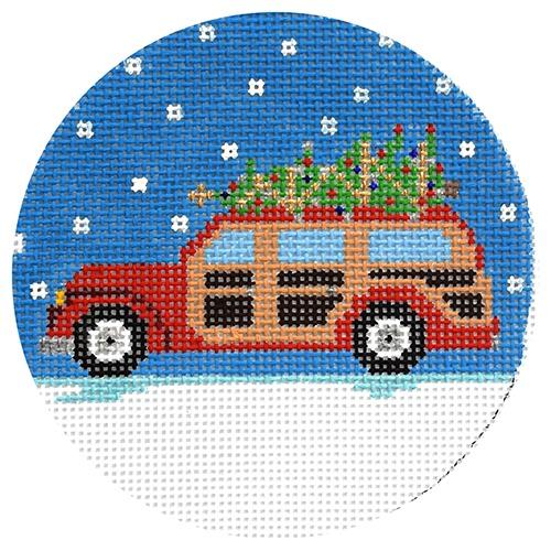 Woody Christmas Ornament Painted Canvas The Meredith Collection  - 1