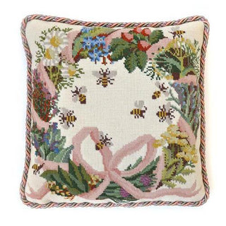 Wreath of Herbs Needlepoint Kit Kits Elizabeth Bradley Design 
