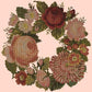 Wreath of Roses Needlepoint Kit Kits Elizabeth Bradley Design Salmon Pink 