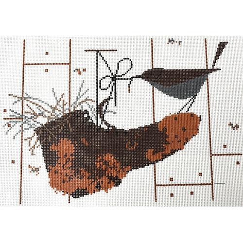 Wrental Property Painted Canvas Charley Harper  - 1