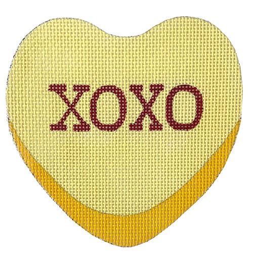 XOXO Painted Canvas All About Stitching/The Collection Design 
