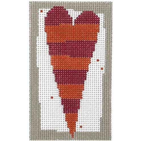 Year of Pippin Heart Painted Canvas Pippin  - 1