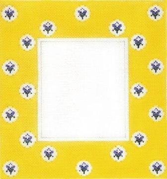 Yellow Frame Painted Canvas Cooper Oaks Design 