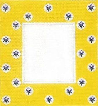 Yellow Frame Painted Canvas Cooper Oaks Design 
