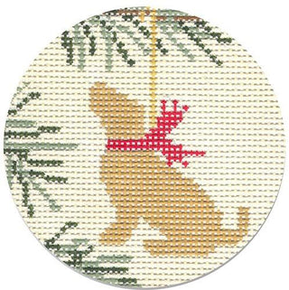 Yellow Lab Painted Canvas CBK Needlepoint Collections 
