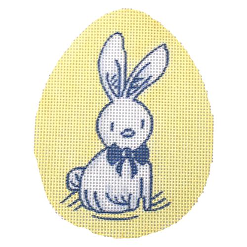 Yellow Rabbit Painted Canvas A Poore Girl Paints 
