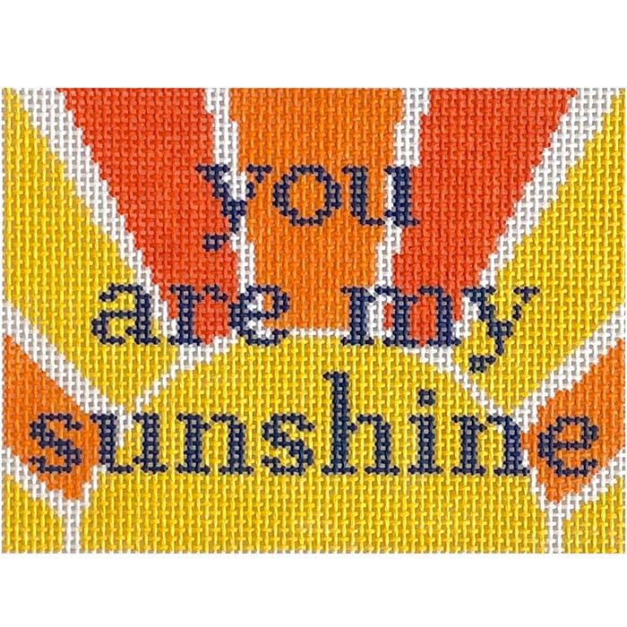 You Are My Sunshine Painted Canvas Love MHB Studio 